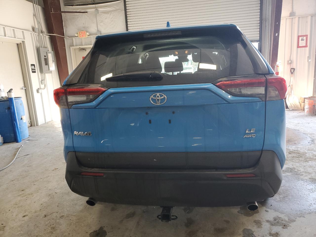 2020 Toyota RAV 4 VIN 2T3F1RFV9LC062402 Copart auction photo, side damage thumbnail 6