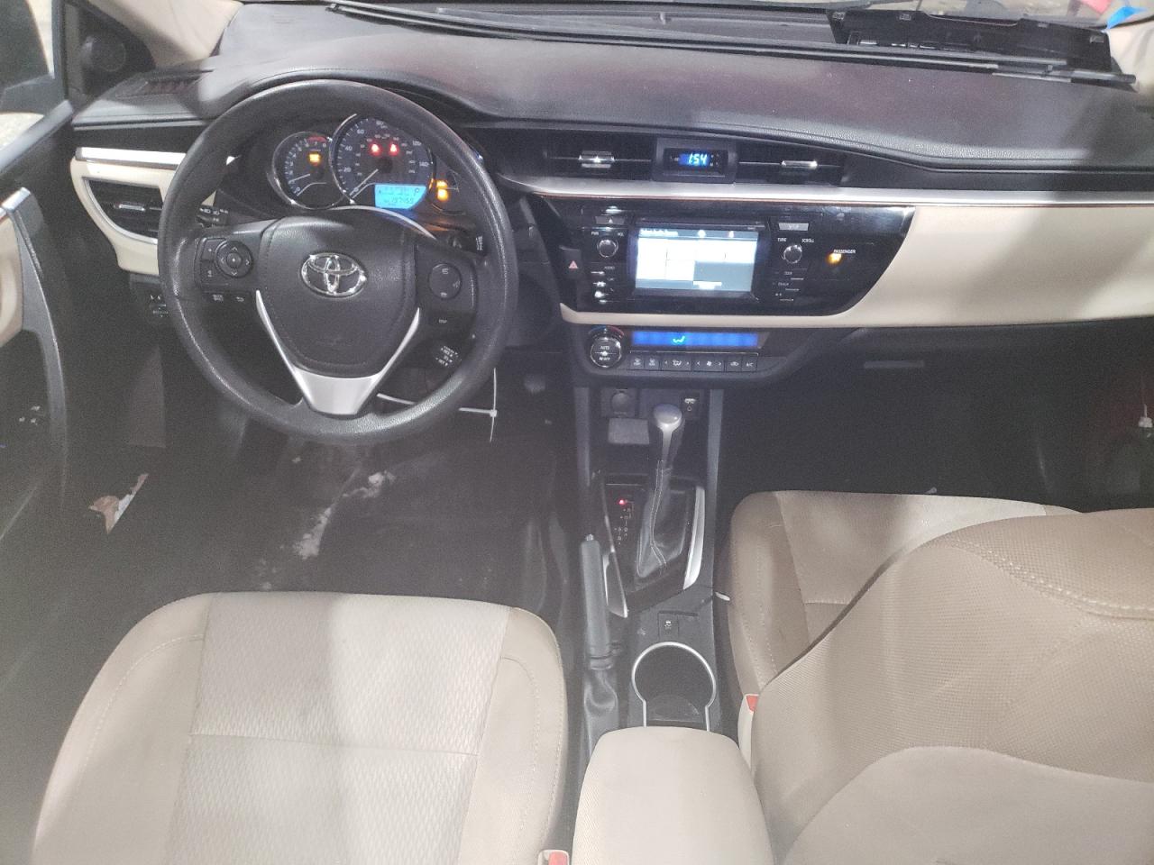 2016 Toyota Corolla VIN 2T1BURHE3GC597601 Copart auction photo, front end damage thumbnail 8