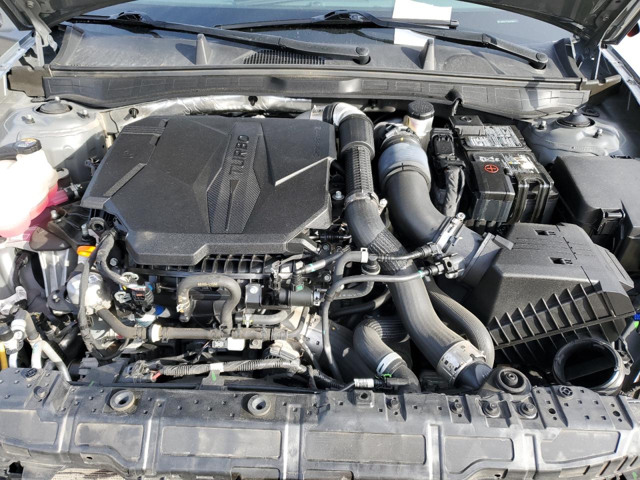 2021 Hyundai Sonata VIN 5NPEK4JC6MH129028 Copart auction photo, front end / side damage thumbnail 11