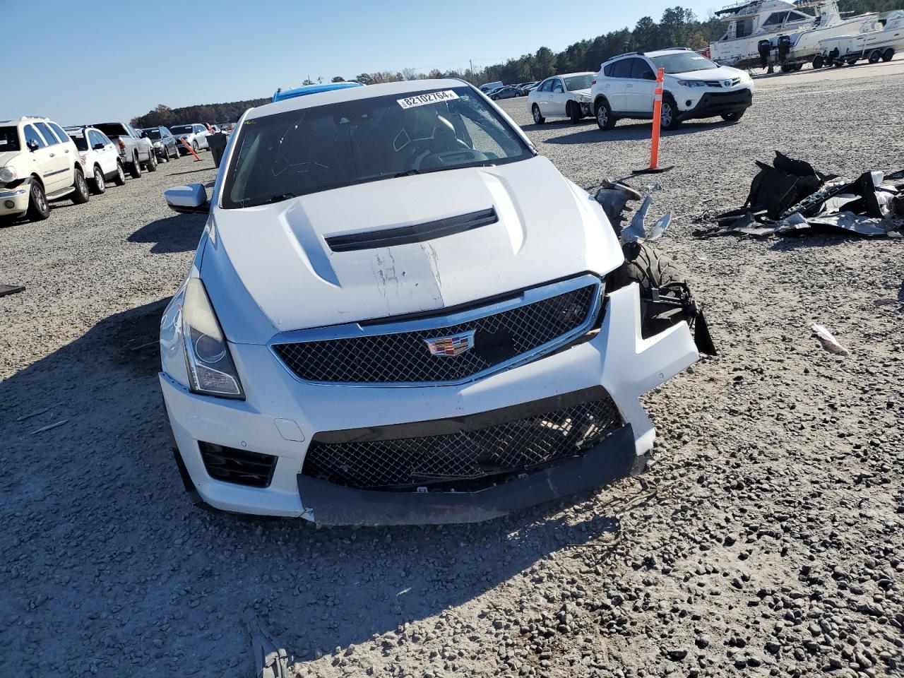 2016 Cadillac ATS VIN 1G6AN1RY9G0100034 Copart auction photo, all over damage thumbnail 5