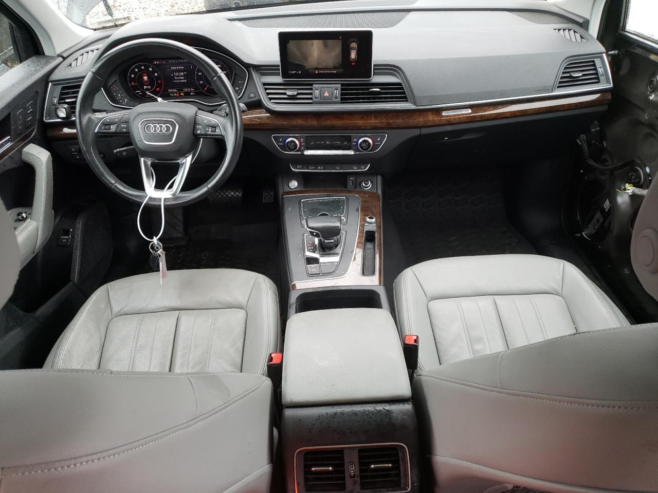 2018 Audi Q5 VIN WA1BNAFY3J2111414 Copart auction photo, rear end / side damage thumbnail 8