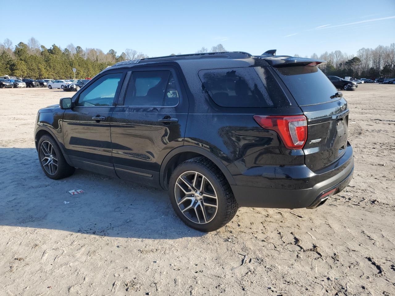 2017 Ford Explorer VIN 1FM5K8GTXHGA41412 Copart auction photo, water/flood damage thumbnail 2