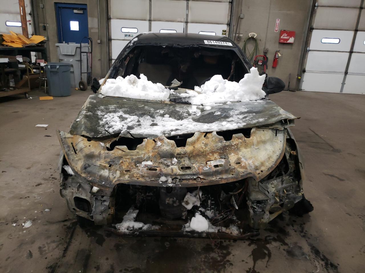 2014 Chevrolet Cruze VIN 1G1PA5SH2E7273928 Copart auction photo, burn - engine damage thumbnail 5