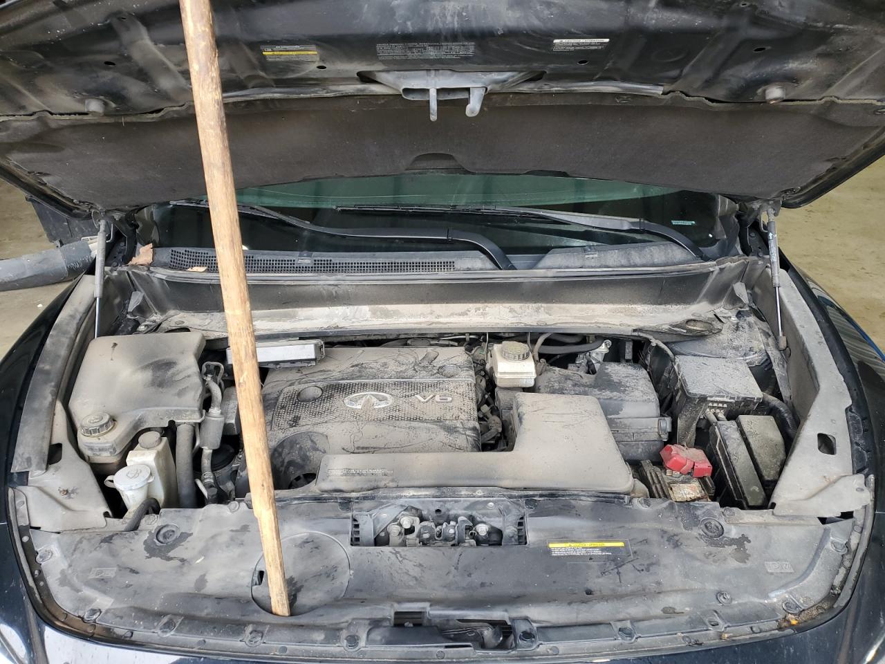 2016 Infiniti QX60 VIN 5N1AL0MN3GC502099 Copart auction photo, rear end / side damage thumbnail 12