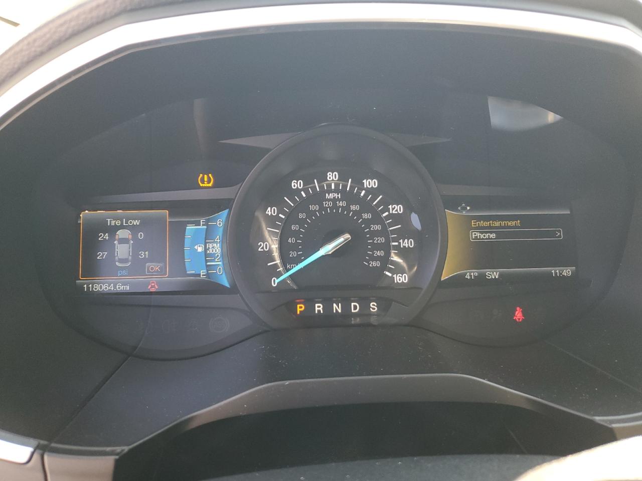 2016 Ford Edge VIN 2FMPK4K82GBB05064 Copart auction photo, front end / undercarriage damage thumbnail 9