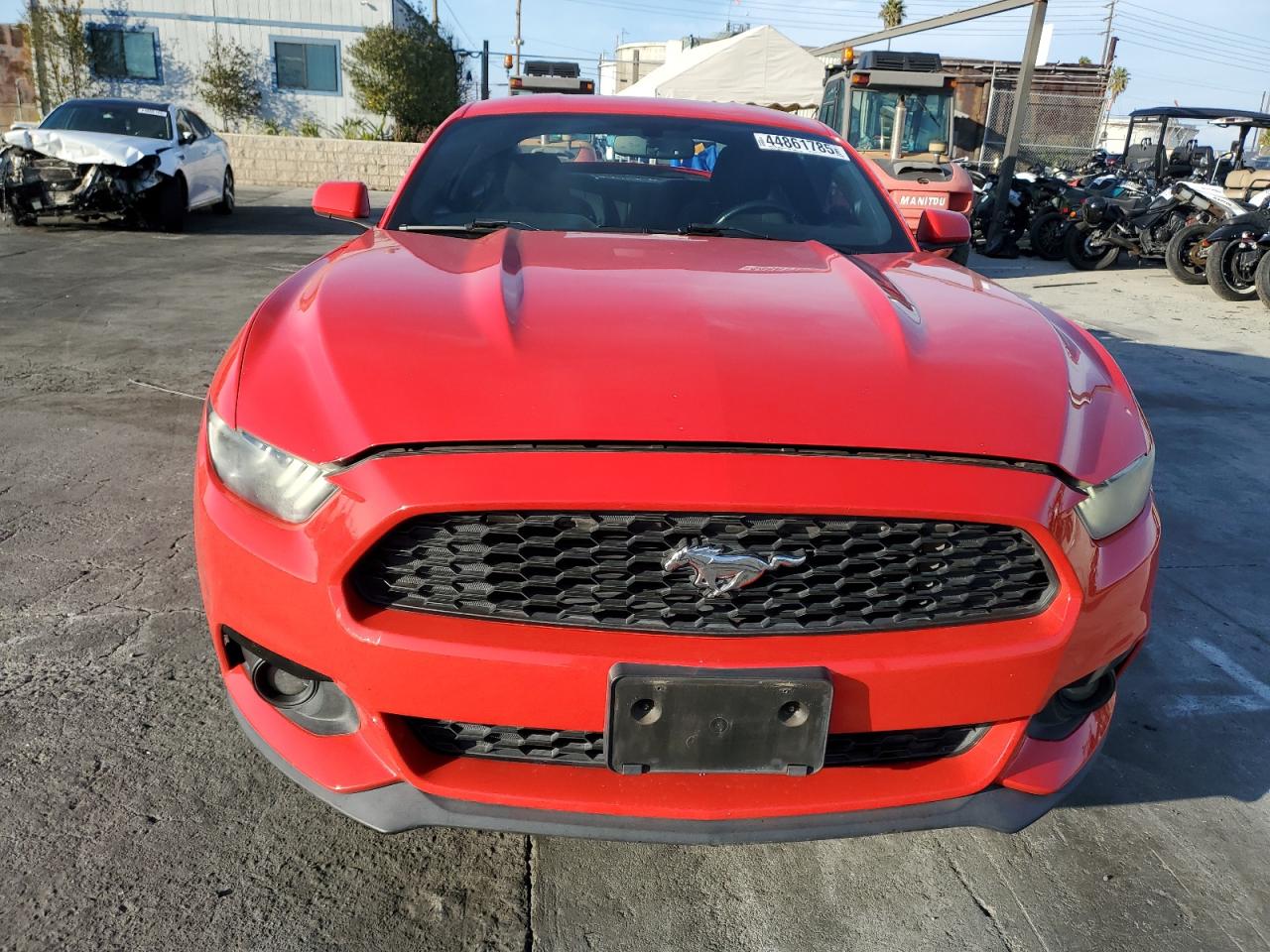2015 Ford Mustang VIN 1FA6P8TH5F5358329 Copart auction photo, rear end damage thumbnail 5