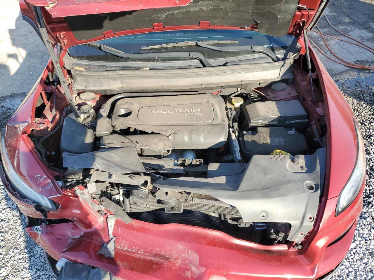 2017 Jeep Cherokee VIN 1C4PJLCB1HW645176 Copart auction photo, front end damage thumbnail 12