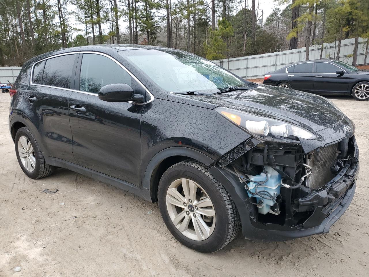 2018 KIA Sportage VIN KNDPM3AC9J7459209 Copart auction photo, front end damage thumbnail 4