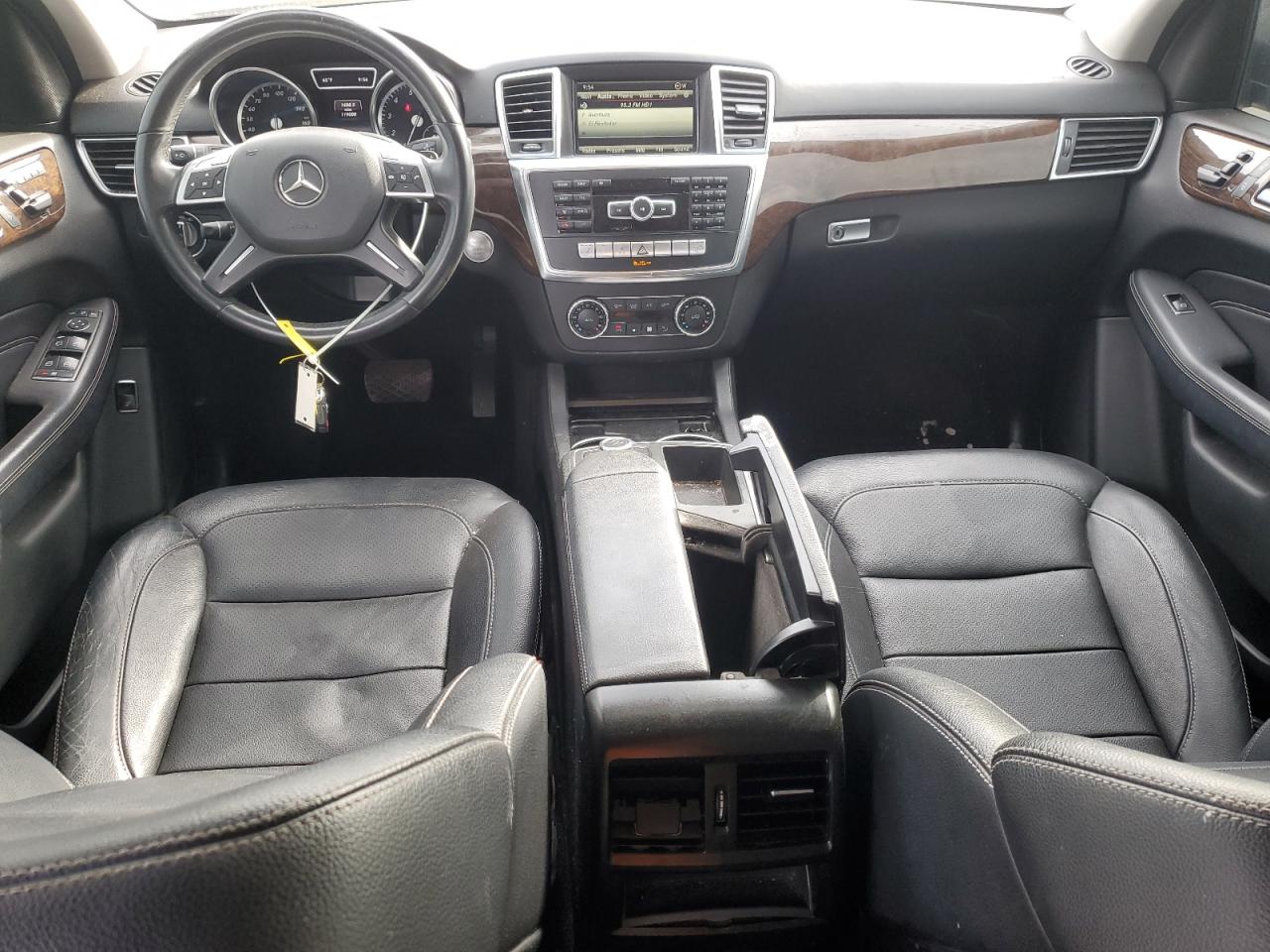 2014 Mercedes-Benz M-klasse VIN 4JGDA5JB5EA290017 Copart auction photo, side damage thumbnail 8