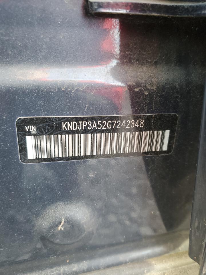 2016 KIA Soul VIN KNDJP3A52G7242348 Copart auction photo, normal wear damage thumbnail 13