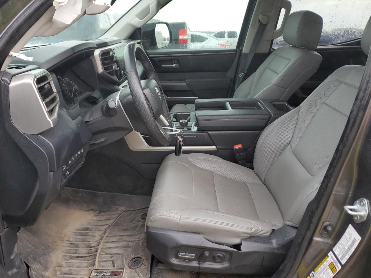 2023 Toyota Tundra VIN 5TFLA5DBXPX084686 Copart auction photo, front end / side damage thumbnail 7