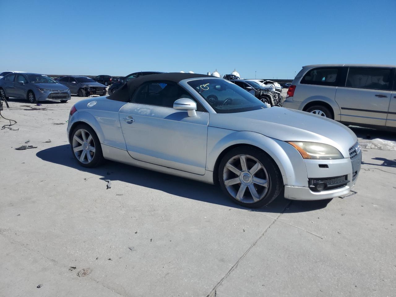 2008 Audi TT VIN TRUMF38J681002149 Copart auction photo, front end damage thumbnail 4