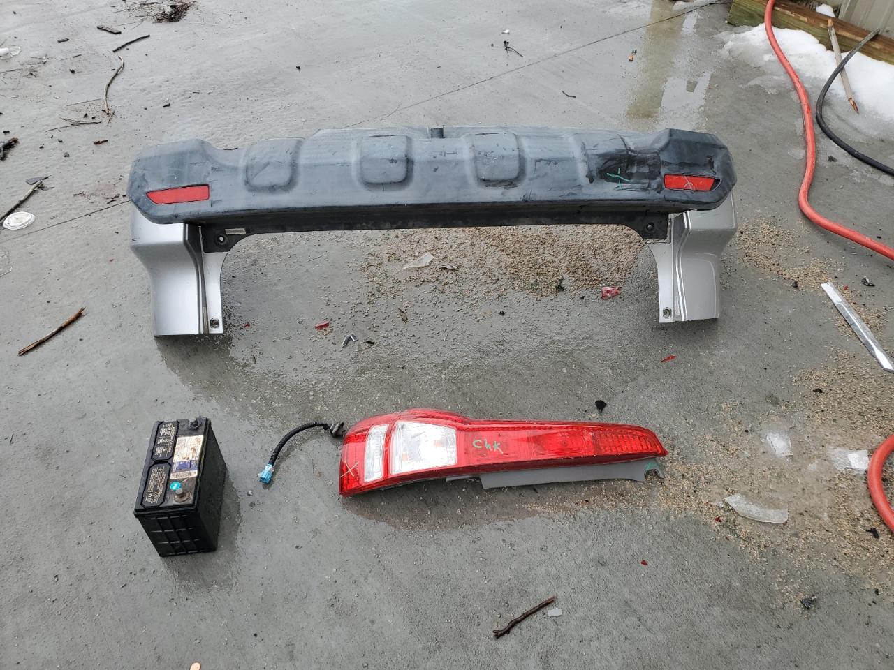 2009 Honda CR-V VIN JHLRE38769C010946 Copart auction photo, rear end damage thumbnail 13