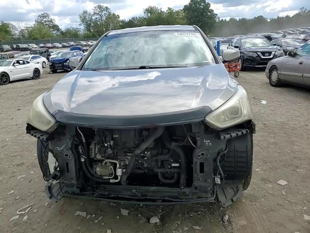 2013 Hyundai Santa Fe VIN 5XYZT3LB5DG052303 Copart auction photo, front end damage thumbnail 11