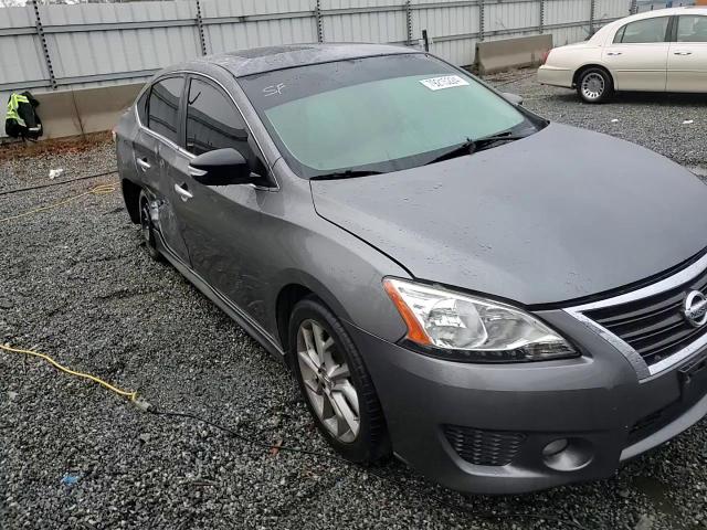 2015 Nissan Sentra VIN 3N1AB7AP1FY347261 Copart auction photo, side damage thumbnail 13