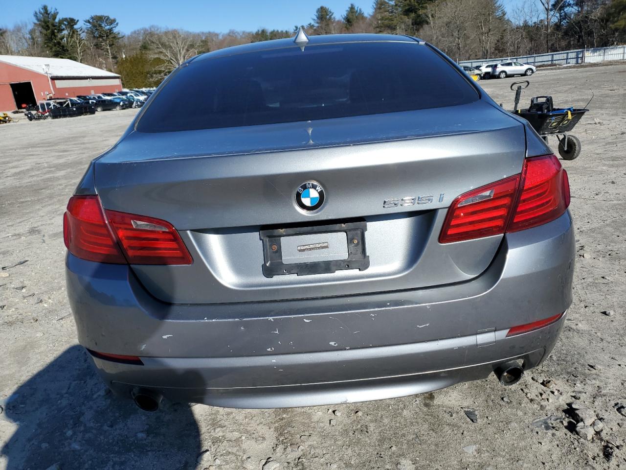 2011 BMW 5er VIN WBAFU7C5XBC874319 Copart auction photo, front end / mechanical damage thumbnail 6