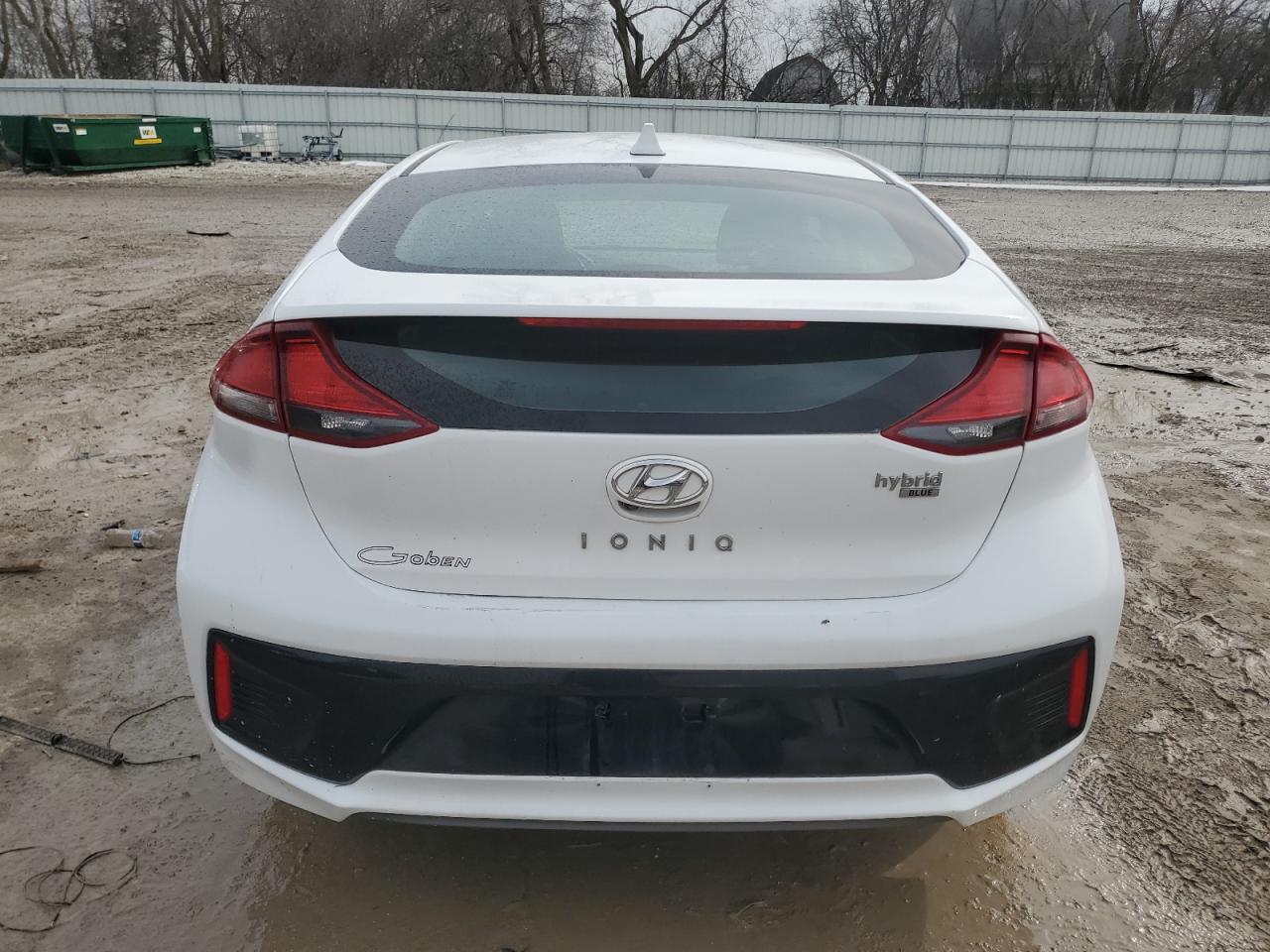 2019 Hyundai IONIQ VIN KMHC65LC3KU170942 Copart auction photo, front end damage thumbnail 6