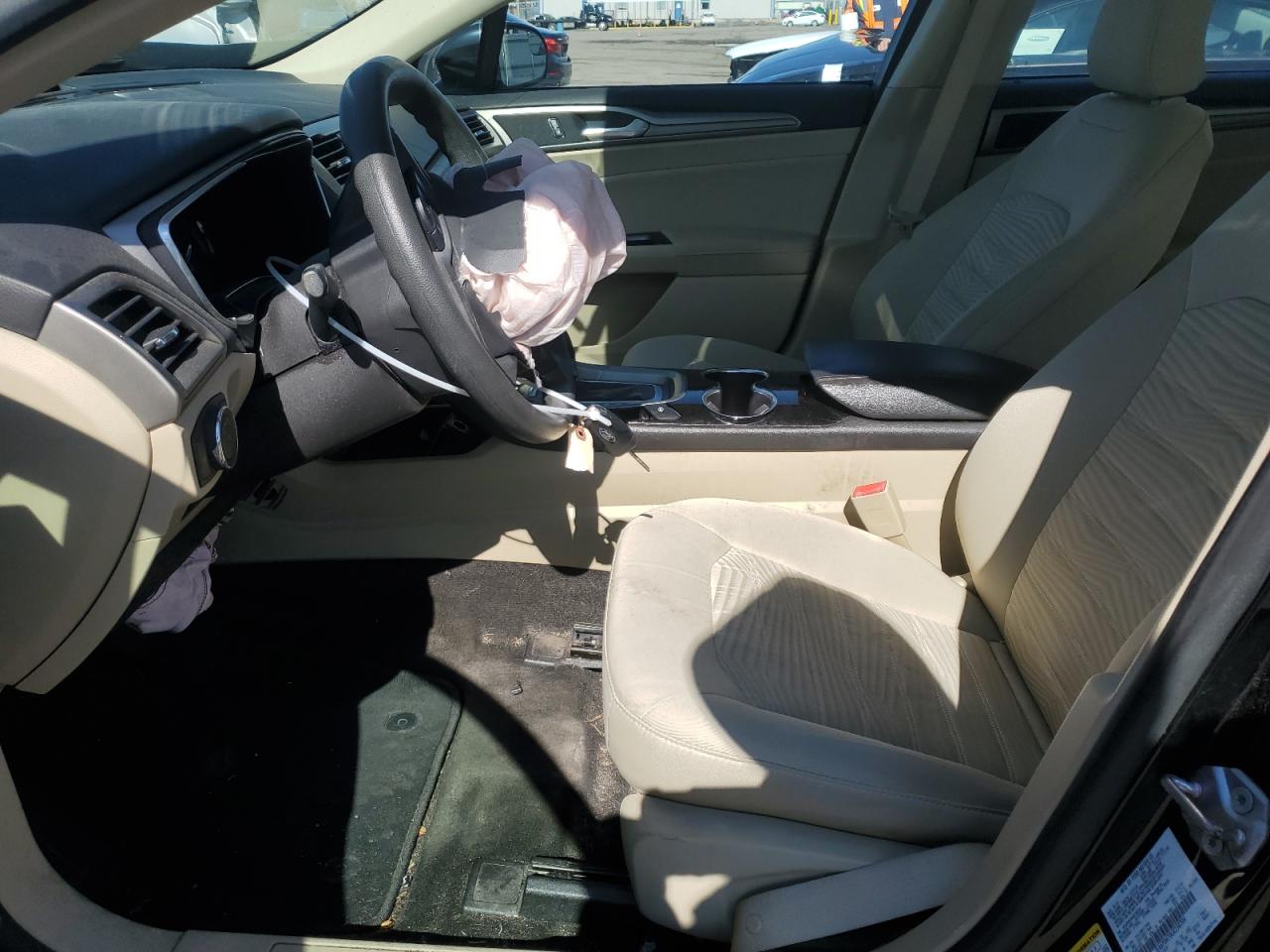 2016 Ford Fusion VIN 3FA6P0H70GR258204 Copart auction photo, front end / side damage thumbnail 7