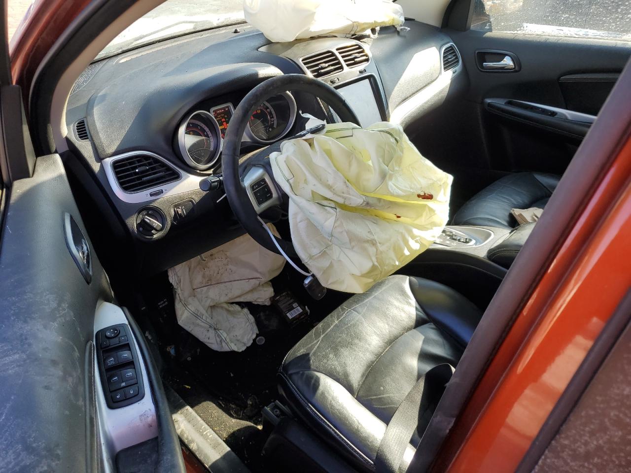 2014 Dodge Journey VIN 3C4PDCBB5ET118994 Copart auction photo, front end damage thumbnail 8