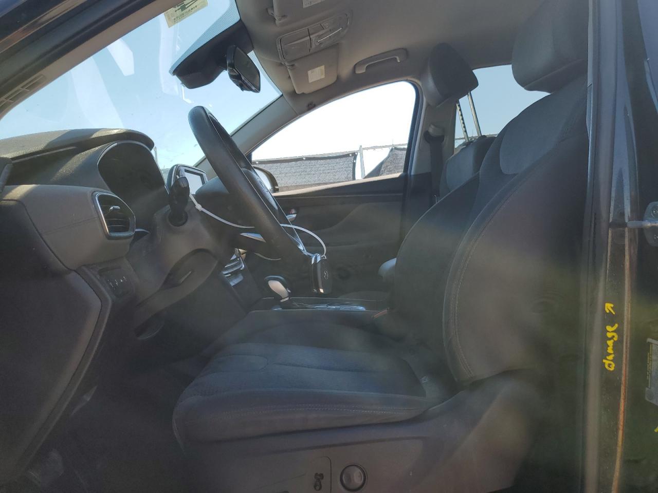 2019 Hyundai Santa Fe VIN 5NMS33AD2KH001074 Copart auction photo, side damage thumbnail 7