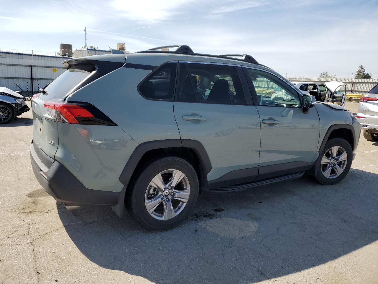 2023 Toyota RAV 4 VIN 2T3W1RFV3PW245766 Copart auction photo, front end damage thumbnail 3