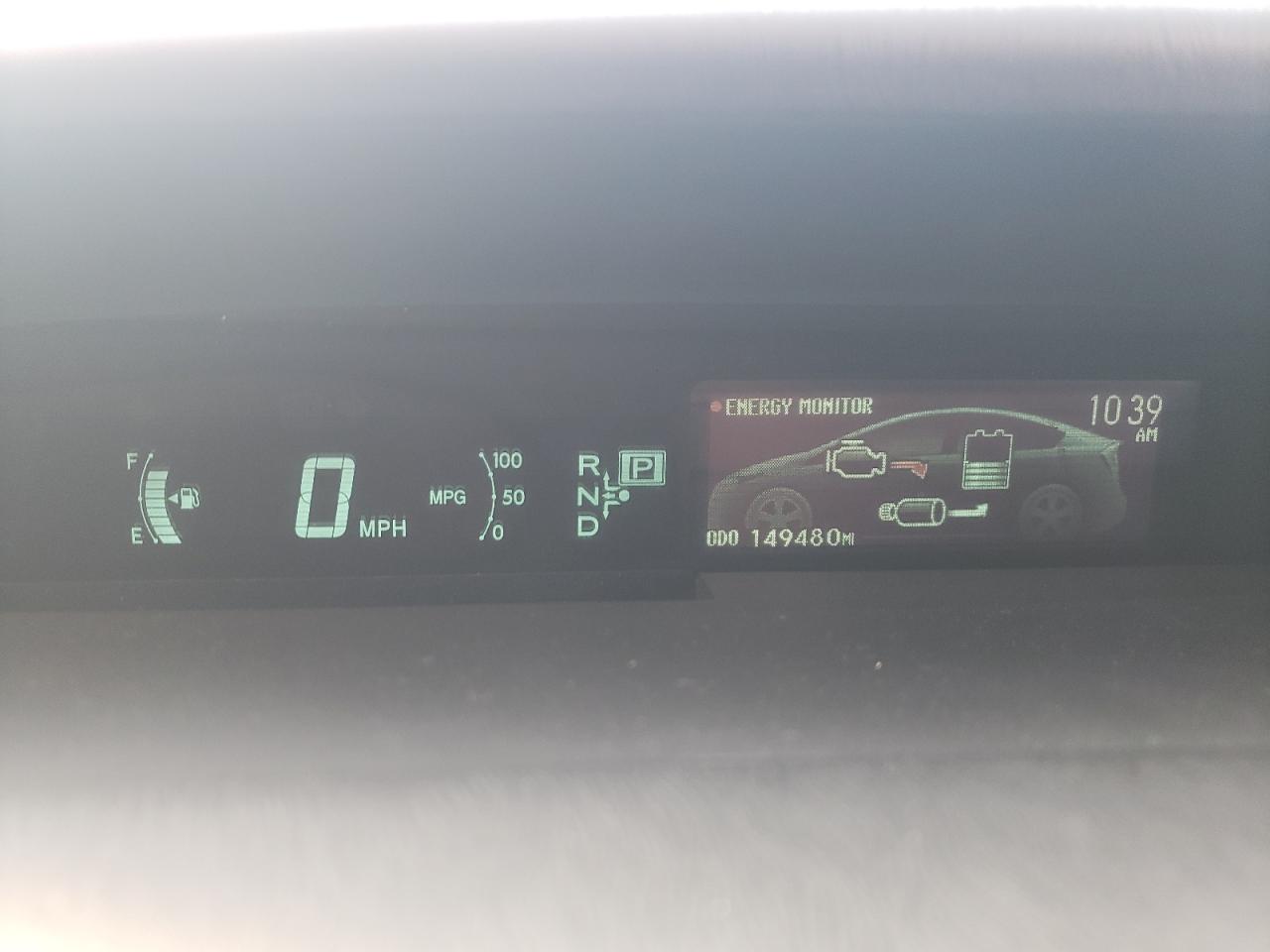 2012 Toyota Prius VIN JTDKN3DU1C5457903 Copart auction photo, front end / side damage thumbnail 9