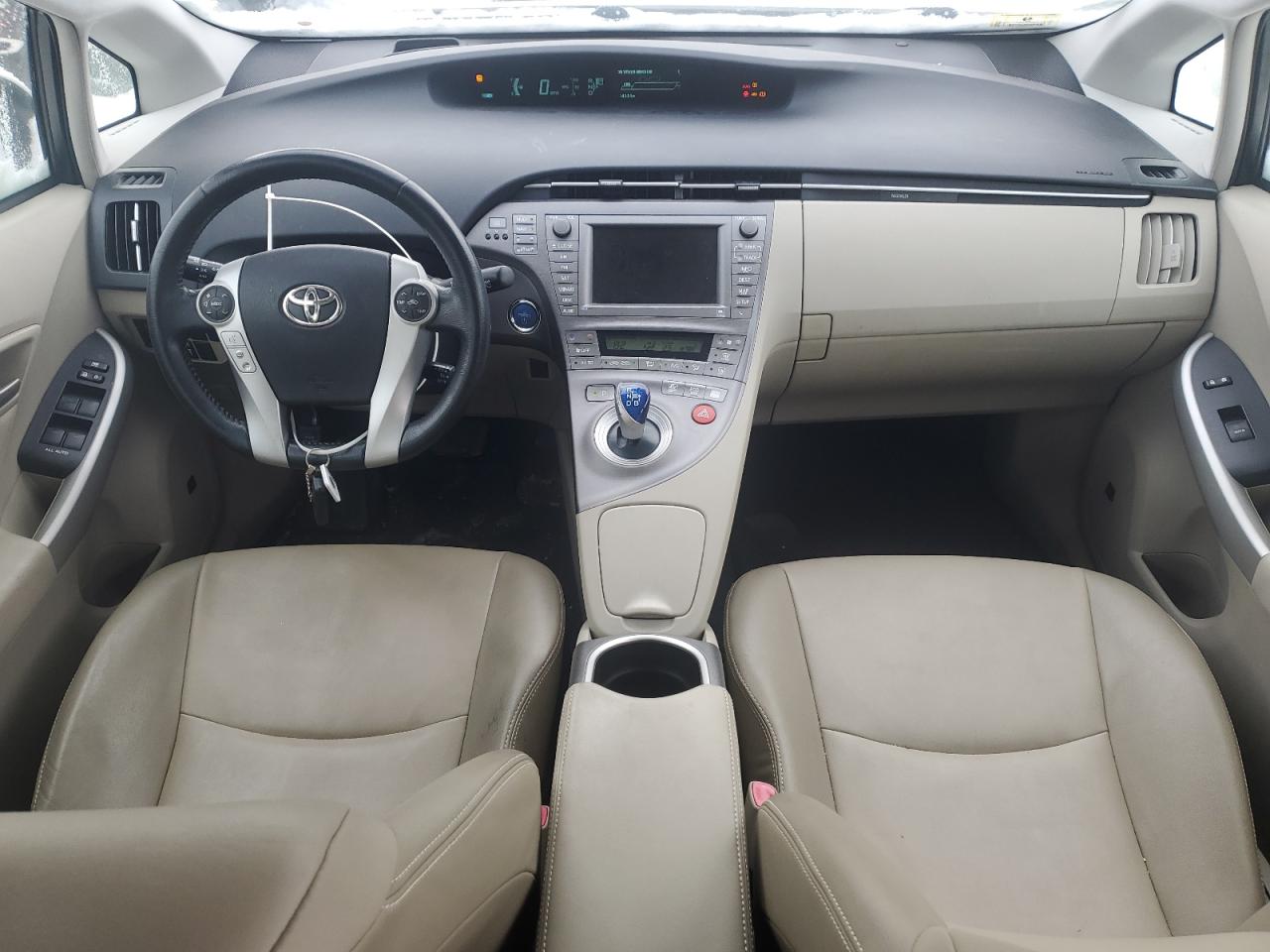 2012 Toyota Prius VIN JTDKN3DU9C5376034 Copart auction photo, front end damage thumbnail 8