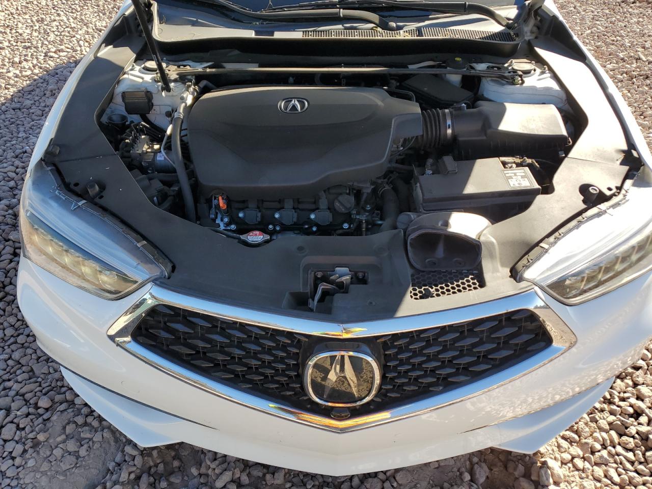 2018 Acura TLX VIN 19UUB2F7XJA003691 Copart auction photo, rear end / side damage thumbnail 11