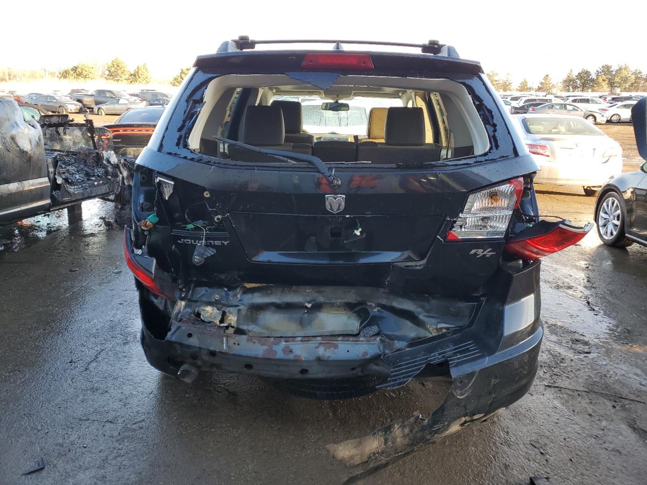 2009 Dodge Journey VIN 3D4GG67V29T138818 Copart auction photo, rear end / front end damage thumbnail 6
