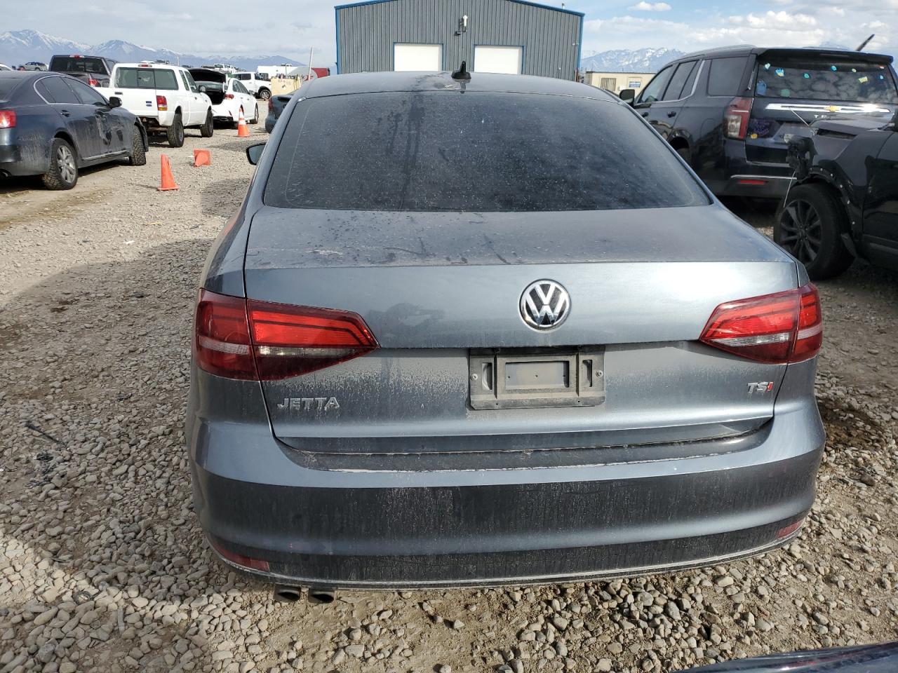 2016 Volkswagen Jetta VIN 3VW267AJ2GM347003 Copart auction photo, front end / top/roof damage thumbnail 6
