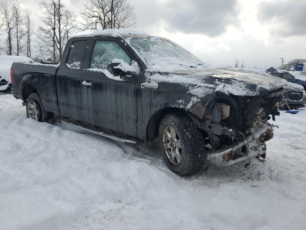 2015 Ford F-150 VIN 1FTFX1EF2FFD10732 Copart auction photo, all over damage thumbnail 4