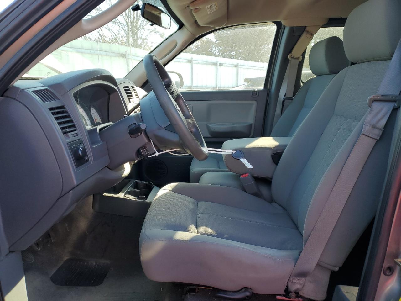2006 Dodge Dakota VIN 1D7HE22KX6S604642 Copart auction photo, rear end / undercarriage damage thumbnail 7