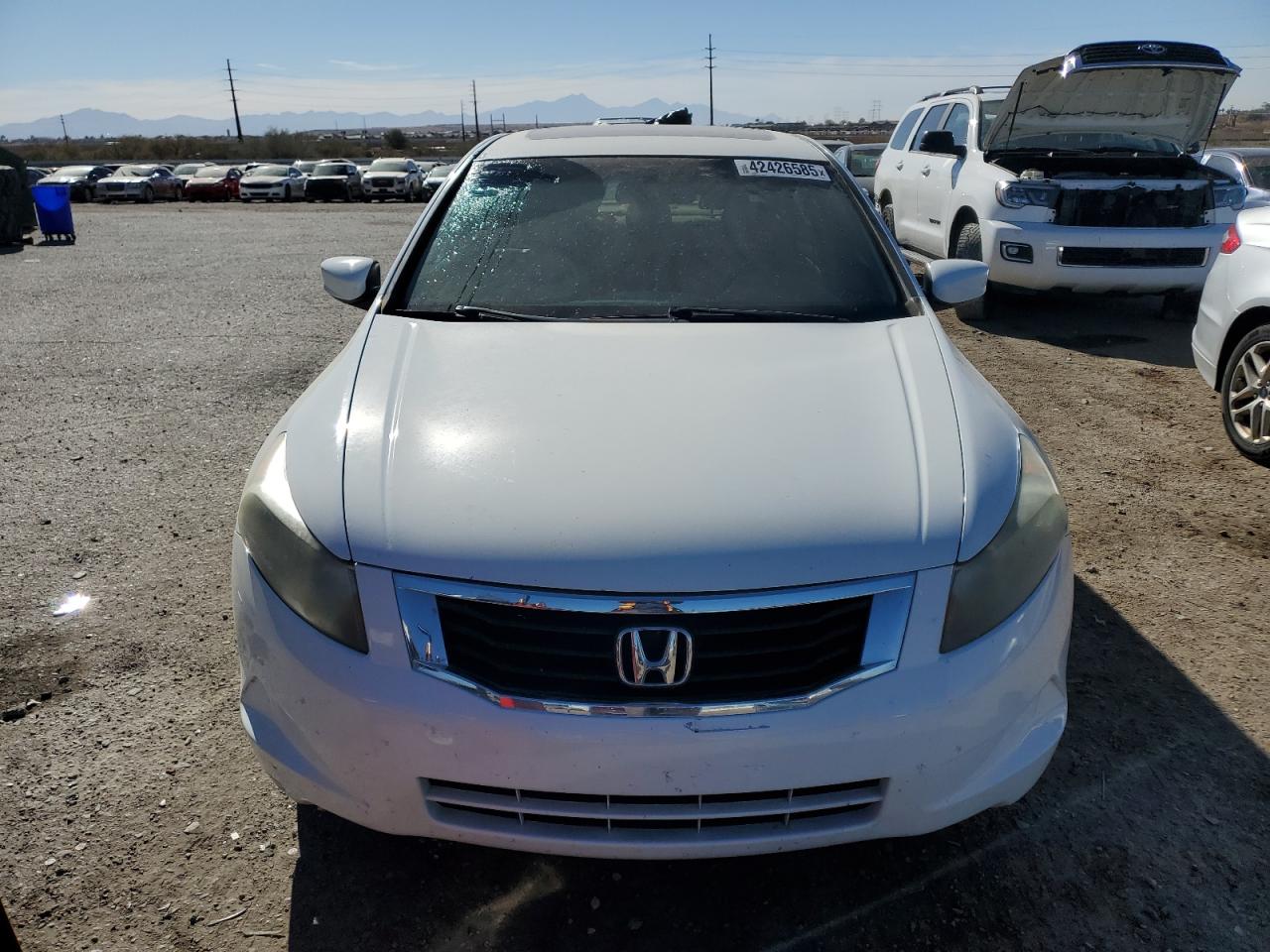 2010 Honda Accord VIN 1HGCP2F84AA020105 Copart auction photo, vandalism damage thumbnail 5