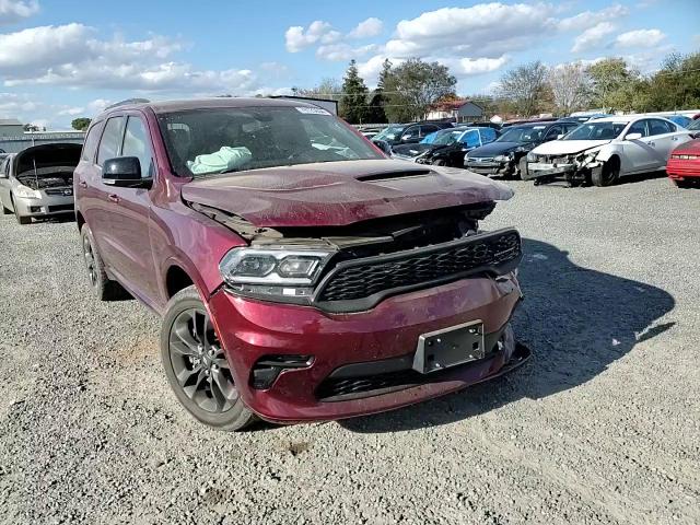 2021 Dodge Durango VIN 1C4RDJDG0MC765495 Copart auction photo, front end damage thumbnail 12