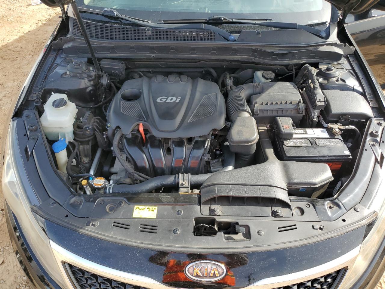 2011 KIA Optima VIN KNAGN4A71B5139155 Copart auction photo, normal wear damage thumbnail 11