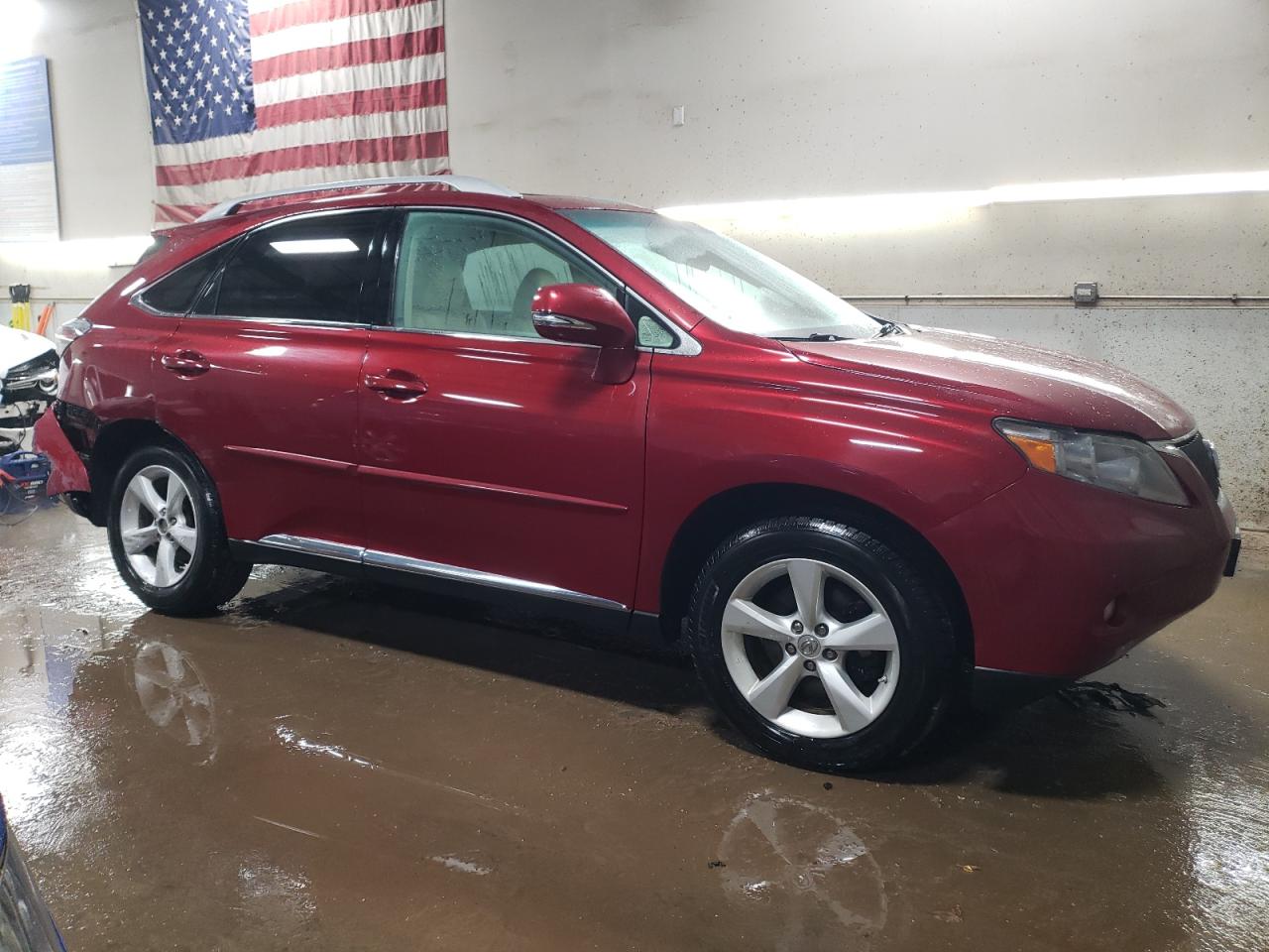 2012 Lexus RX VIN 2T2BK1BA6CC128439 Copart auction photo, rear end damage thumbnail 4