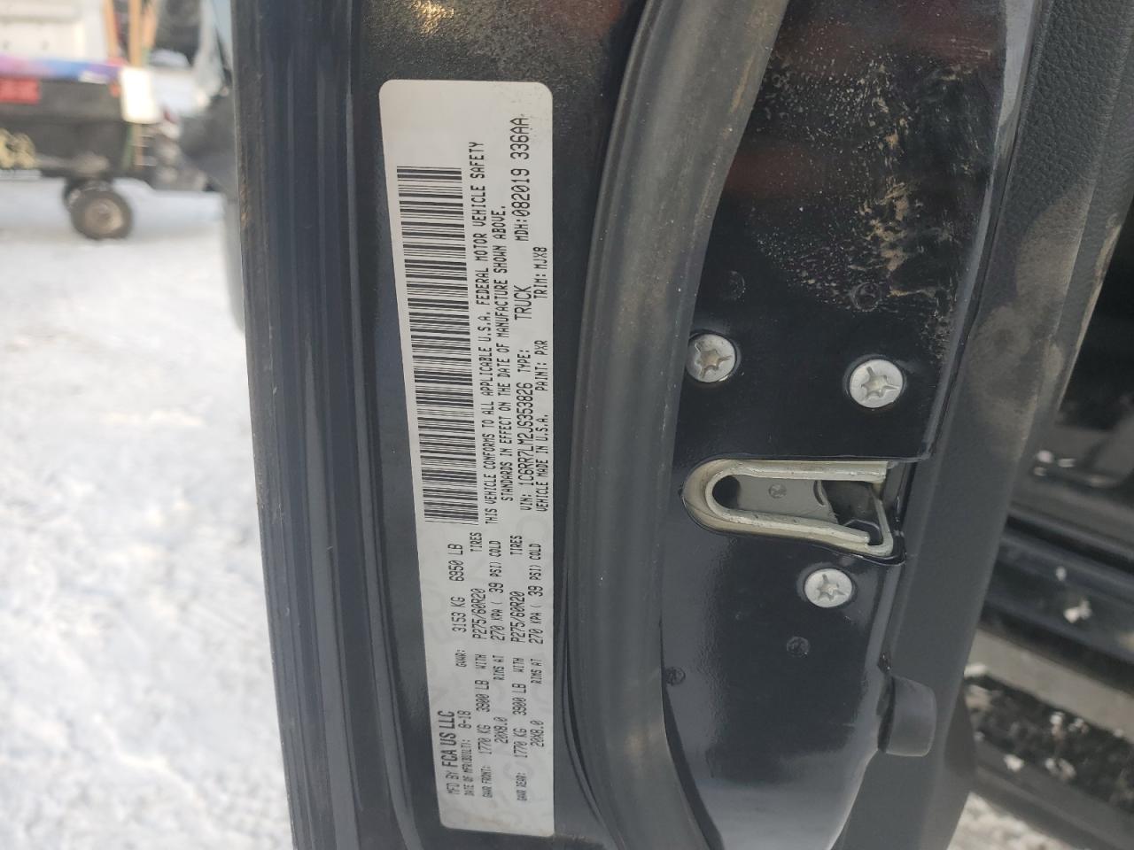 2018 RAM 1500 VIN 1C6RR7LM2JS353826 Copart auction photo, front end damage thumbnail 14