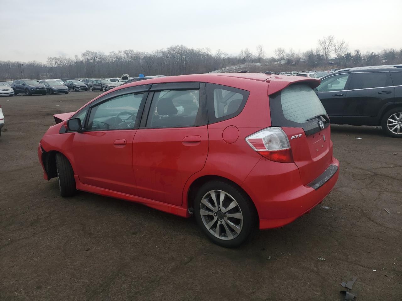 2013 Honda Fit VIN JHMGE8H50DC069420 Copart auction photo, front end damage thumbnail 2