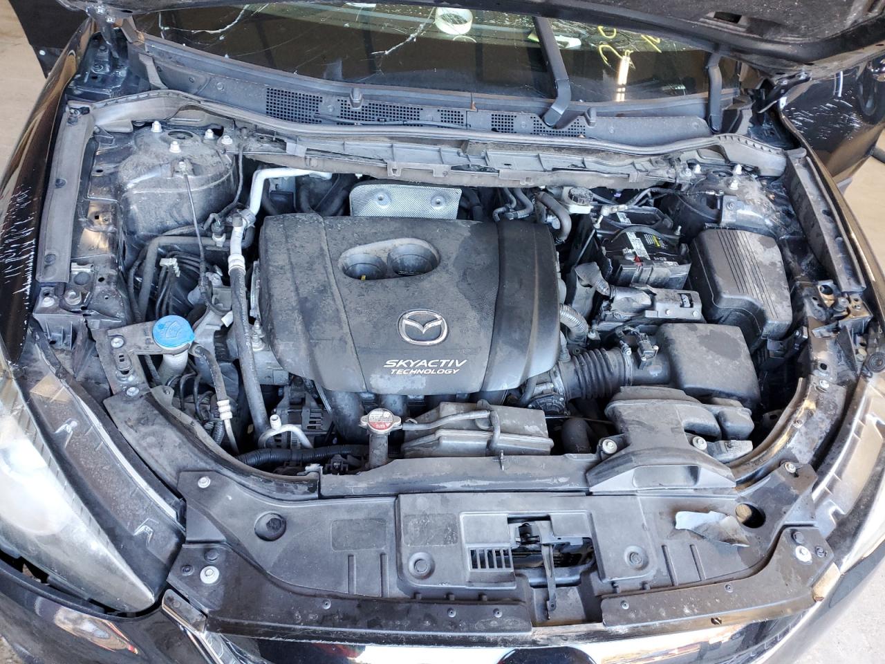 2015 Mazda CX-5 VIN JM3KE4DY2F0474727 Copart auction photo, rollover damage thumbnail 13
