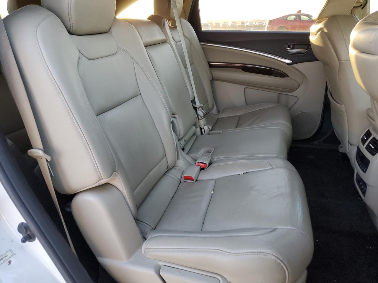 2017 Acura MDX VIN 5FRYD3H54HB011443 Copart auction photo, side / front end damage thumbnail 11