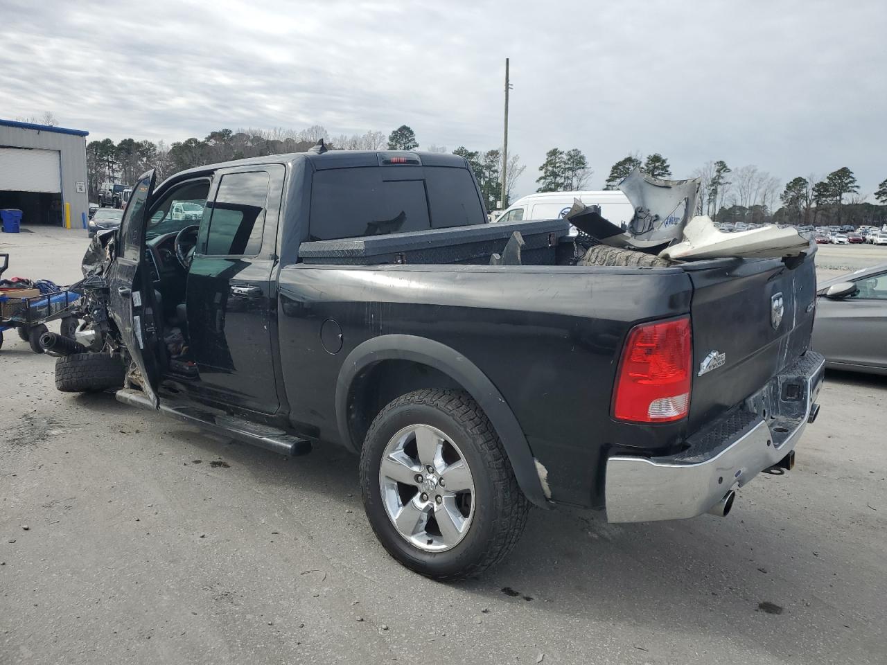 2014 Dodge RAM VIN 1C6RR7GTXES138766 Copart auction photo, all over damage thumbnail 2