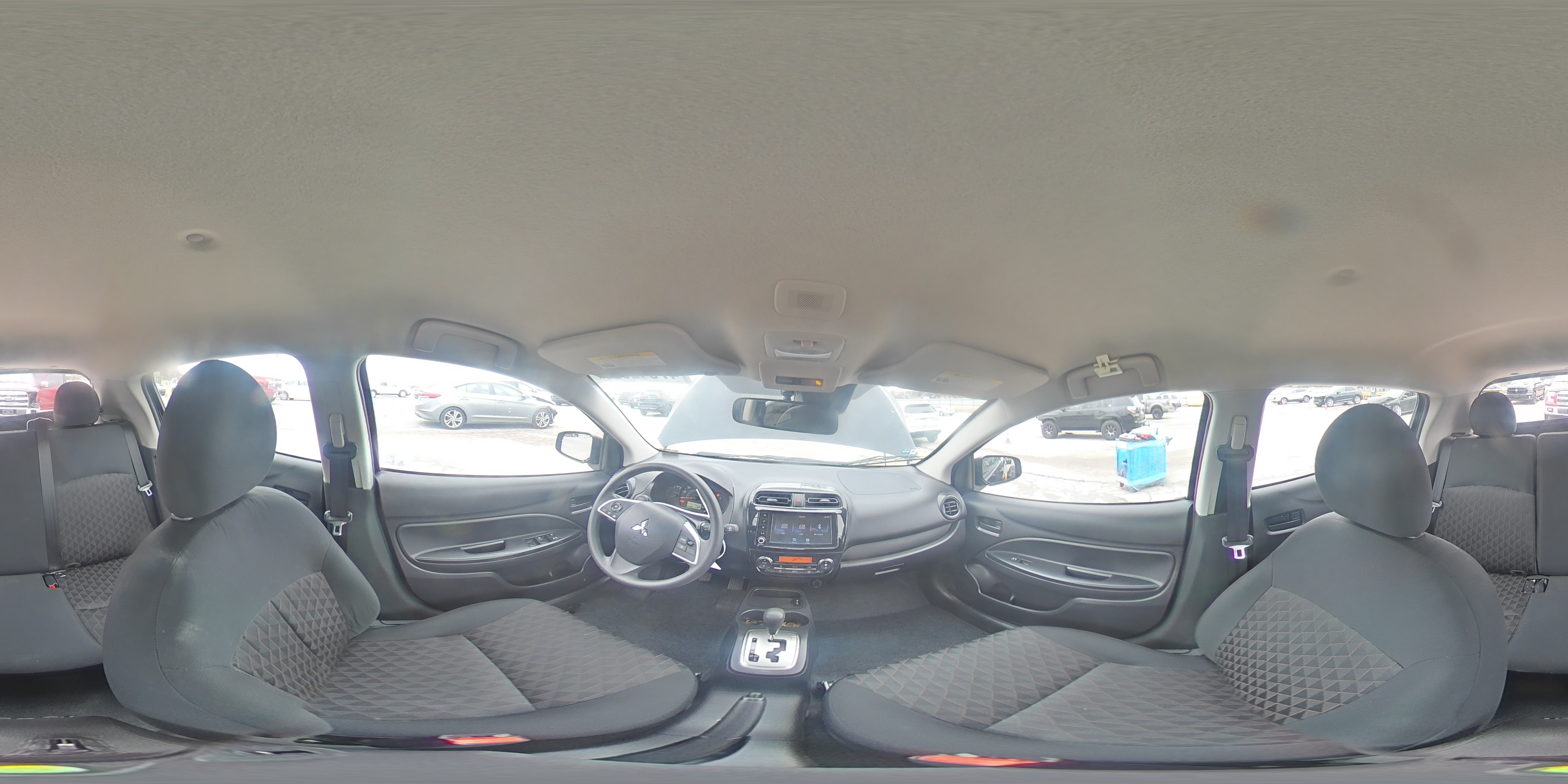 2024 Mitsubishi Mirage VIN ML32AUHJ5RH000622 Copart auction photo, rear end damage thumbnail 16