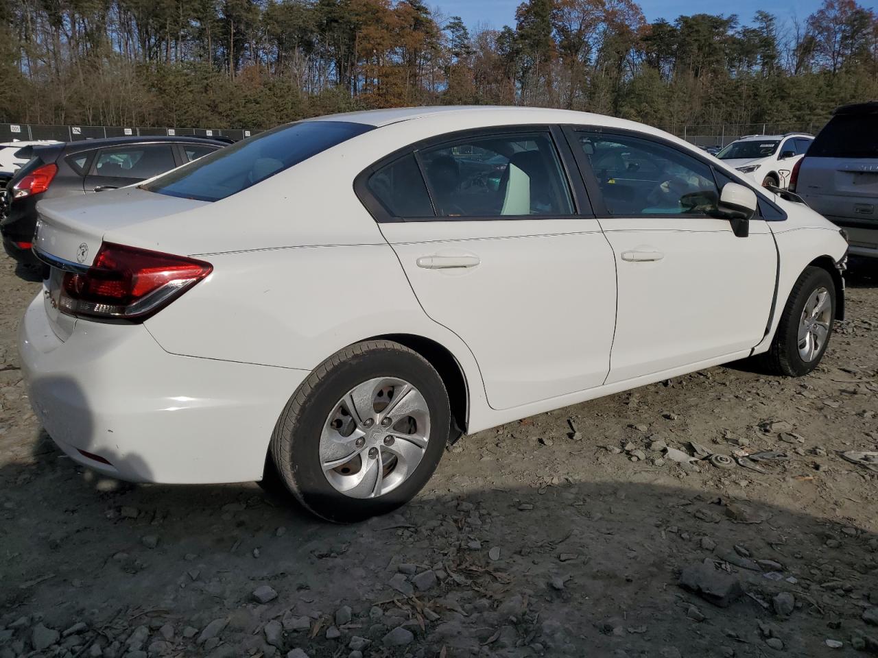 2015 Honda Civic VIN 19XFB2F52FE295492 Copart auction photo, front end damage thumbnail 3