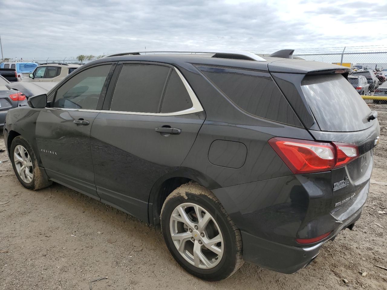 2020 Chevrolet Equinox VIN 2GNAXLEX7L6141500 Copart auction photo, front end / rear end damage thumbnail 2