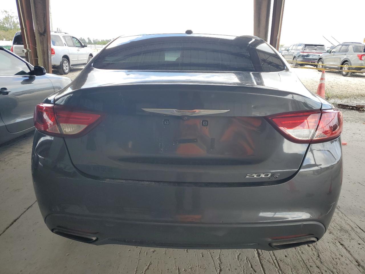 2015 Chrysler 200 VIN 1C3CCCBB9FN655133 Copart auction photo, mechanical damage thumbnail 6
