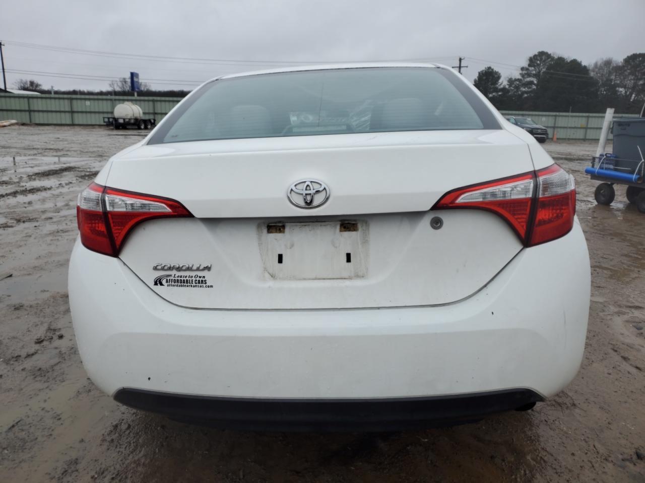2016 Toyota Corolla VIN 5YFBURHE8GP539225 Copart auction photo, front end / side damage thumbnail 6