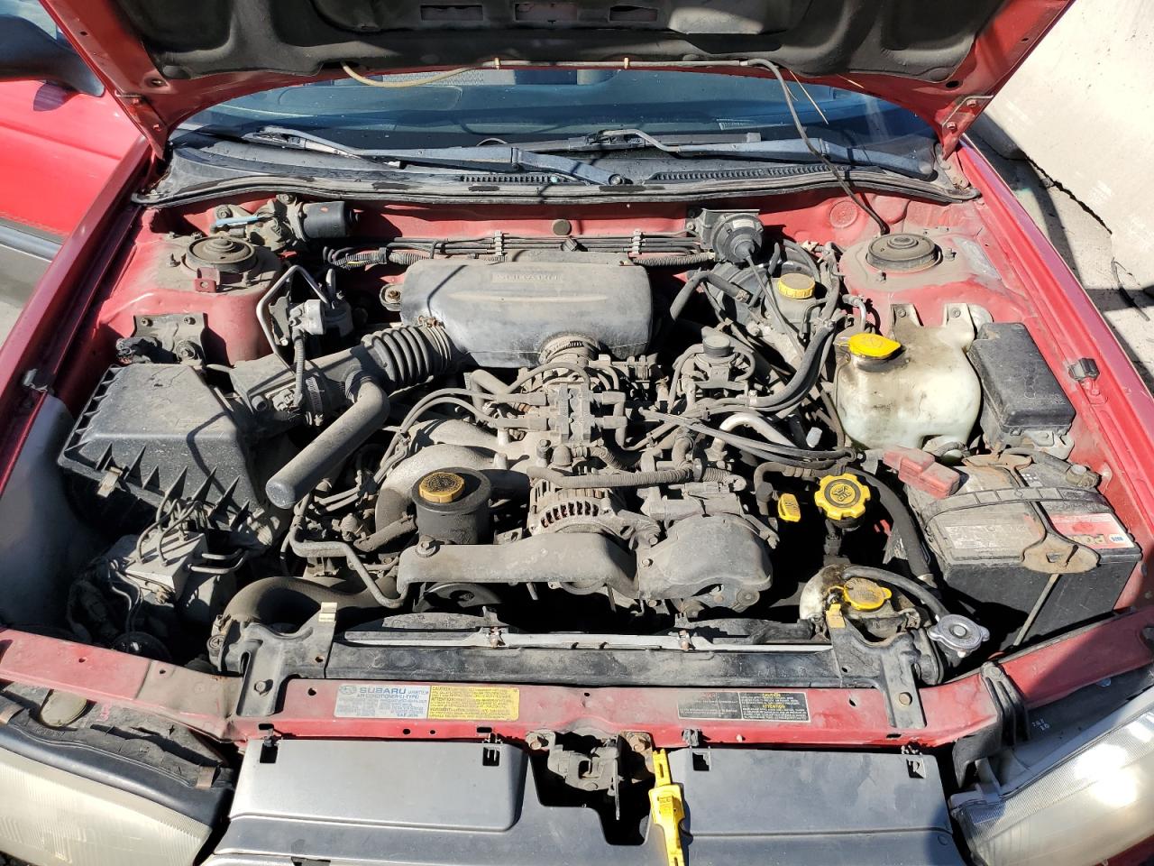 1999 Subaru Legacy VIN 4S3BG6856X7622773 Copart auction photo, side / front end damage thumbnail 11