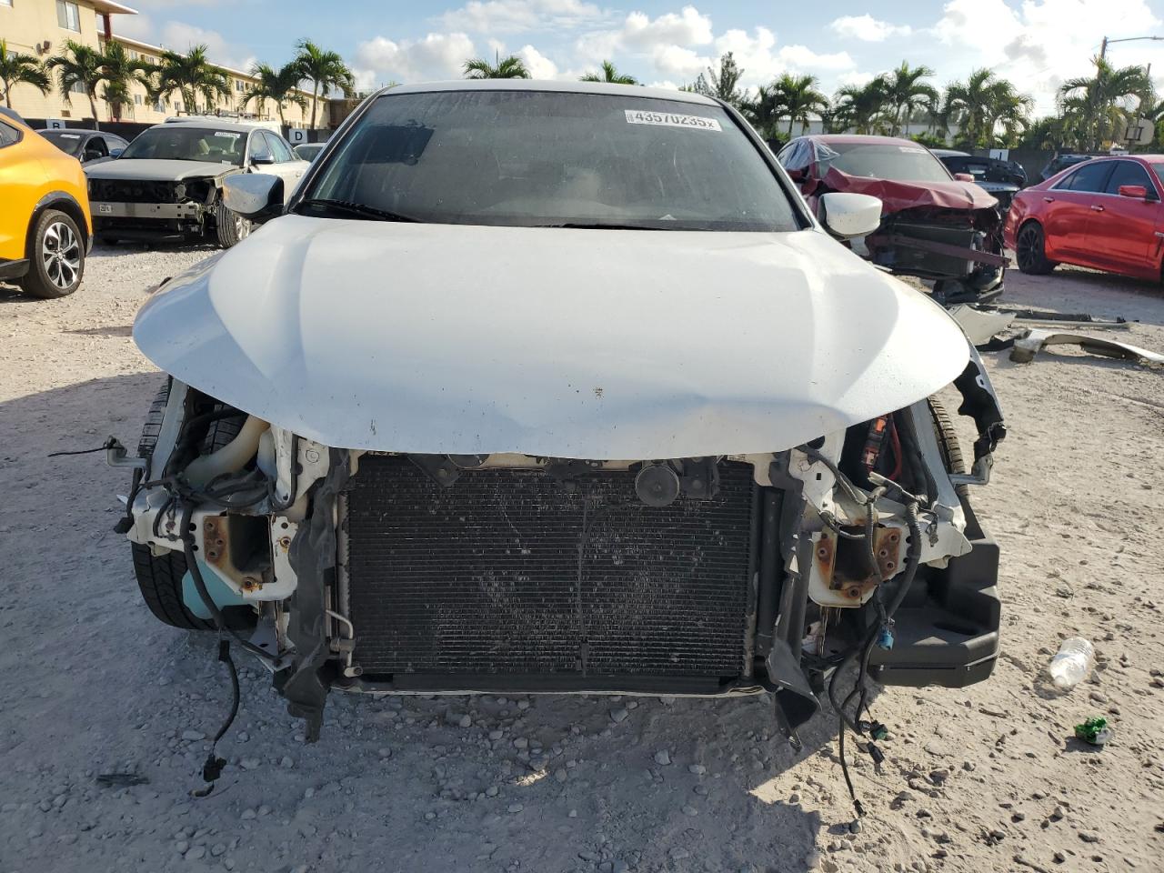 2016 Honda Accord VIN 1HGCR2F57GA017871 Copart auction photo, front end damage thumbnail 5