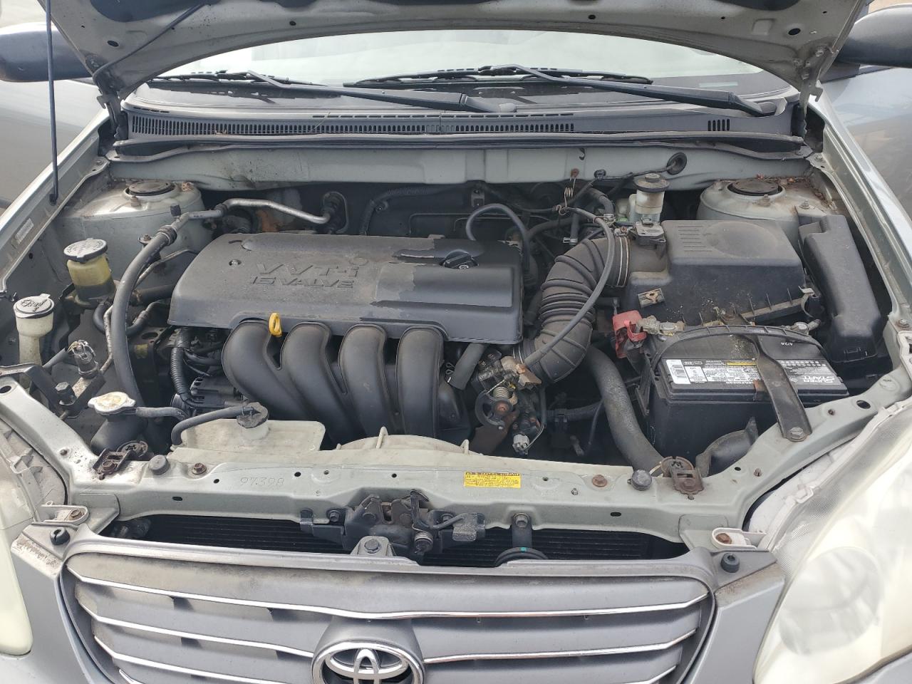 2004 Toyota Corolla VIN 2T1BR32E54C294337 Copart auction photo, rear end damage thumbnail 12