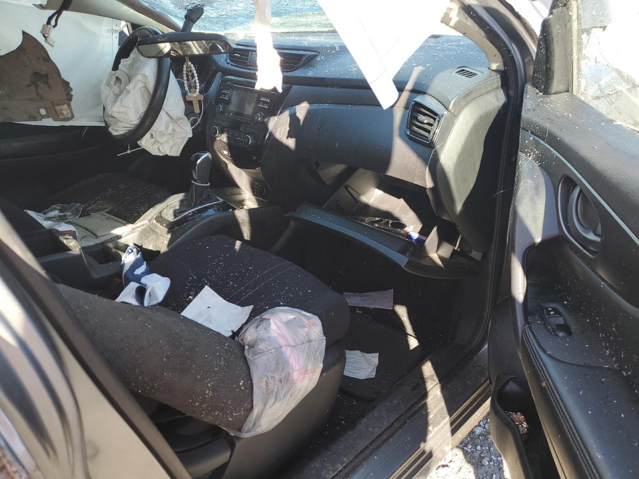 2017 Nissan Rogue VIN JN1BJ1CR6HW115834 Copart auction photo, all over damage thumbnail 8